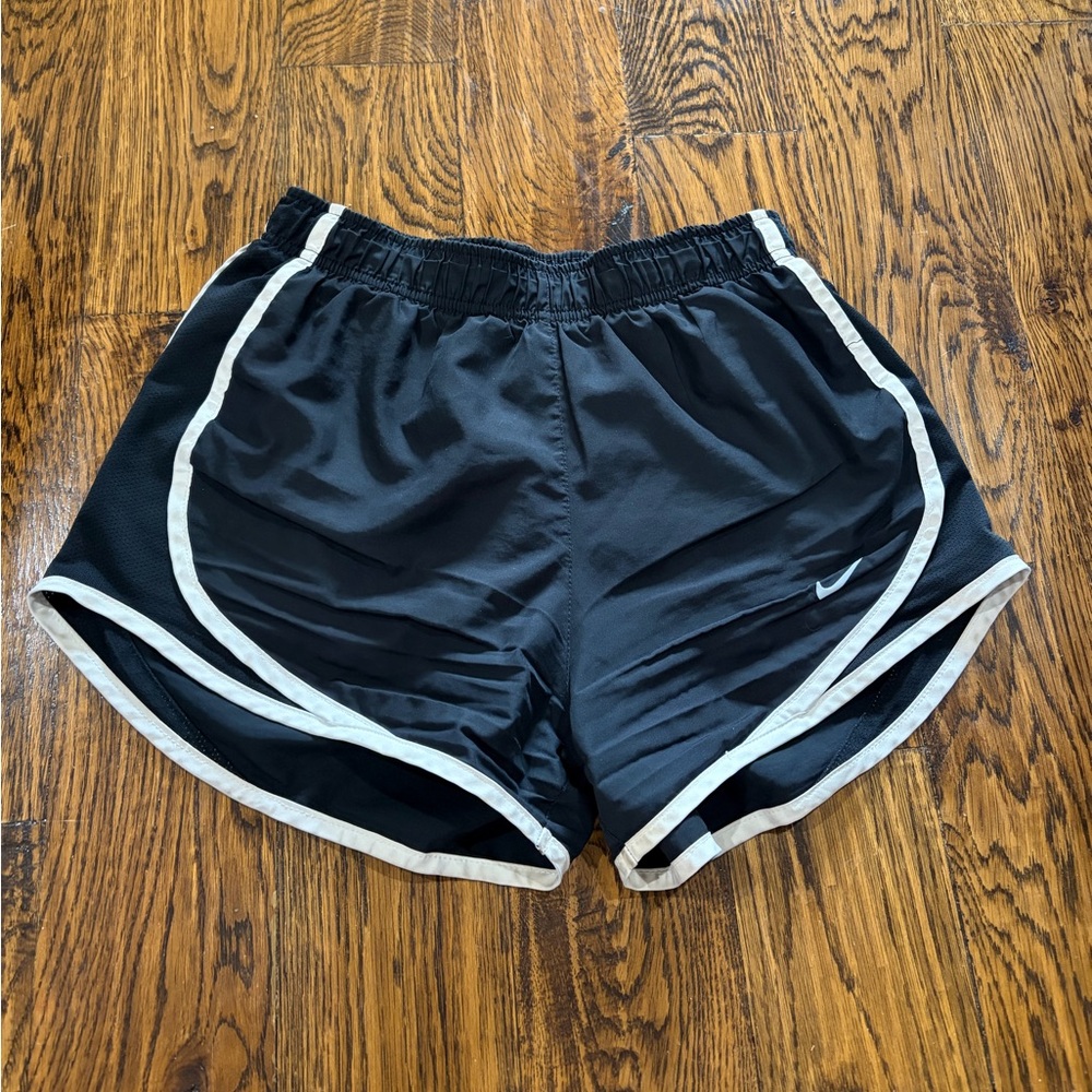 Nike Black and White Athletic Shorts